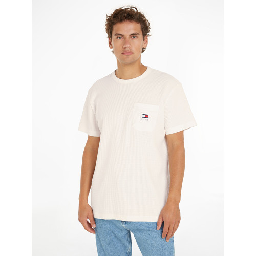 Tommy Hilfiger Ανδρική κοντομάνικη μπλούζα Reg Waffle S/S Pocket Tee